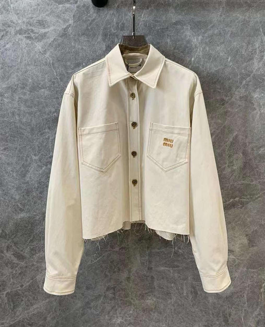 Miu Miu Women's Shirt - Meya Luxury Brand