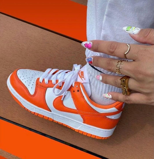 Nike Jordan dunk low orange - Meya Luxury Brand