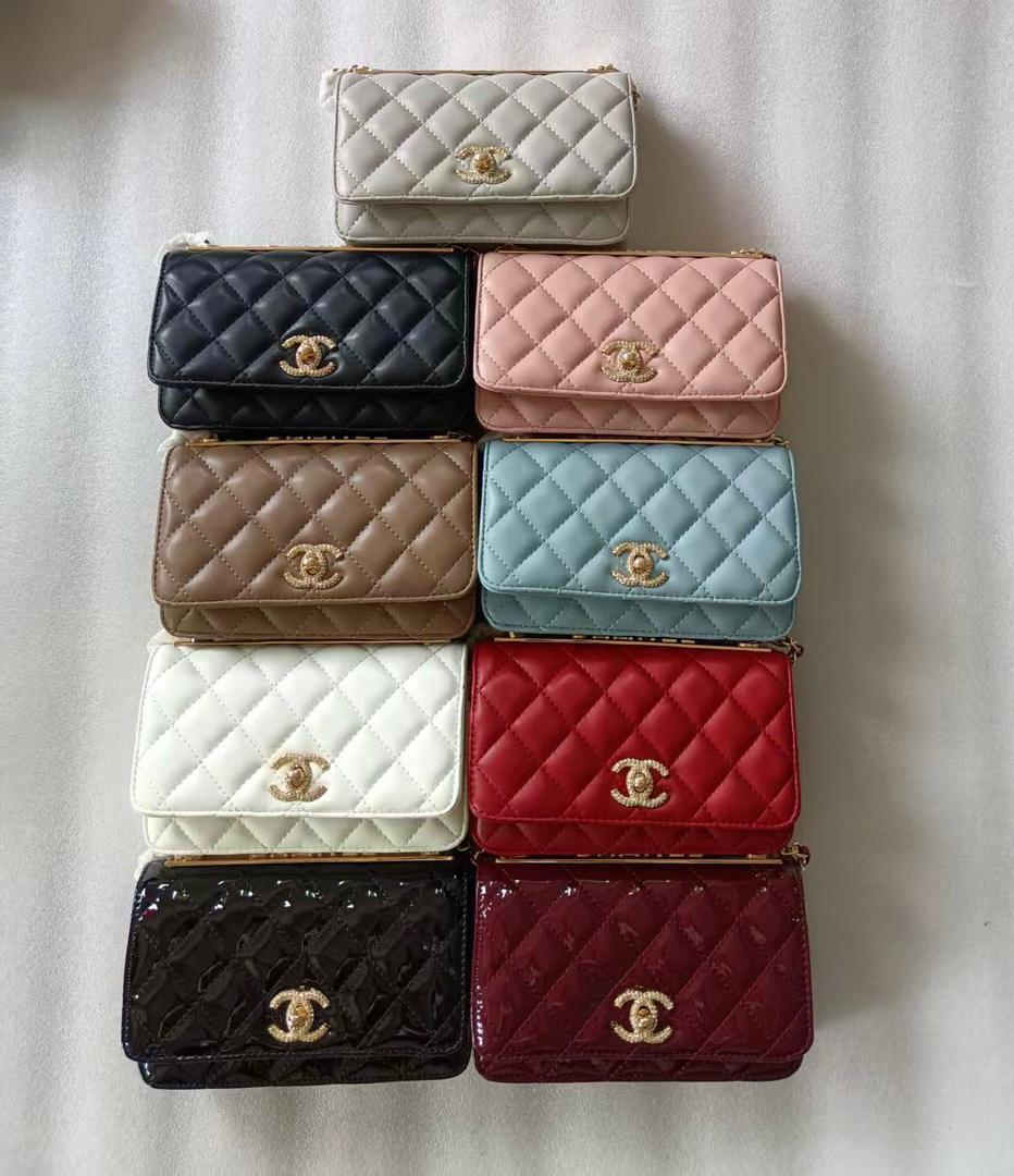 Chanel quilted mini flap bags in multiple colours available in UAE