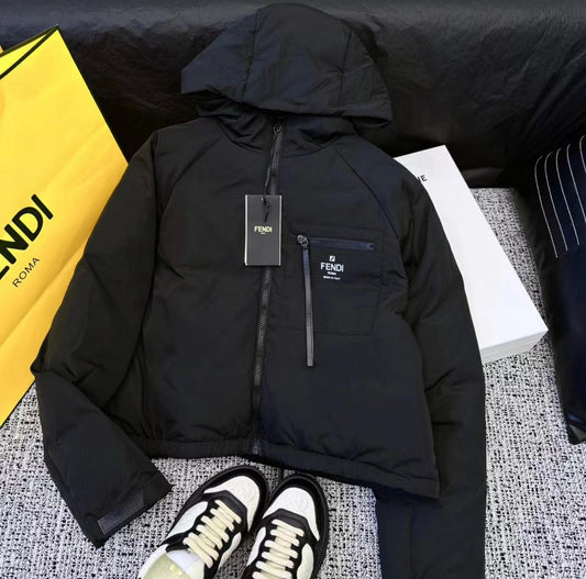 Light Women hooded jacket - Meya Luxury Brand