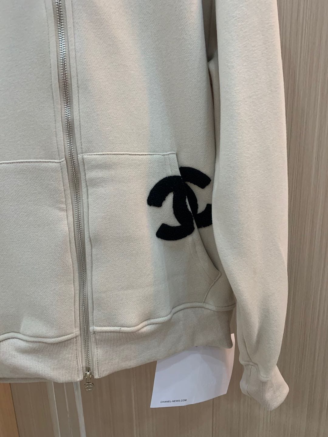 GG Long-Sleeve Zip Hoodie - Meya Luxury Brand
