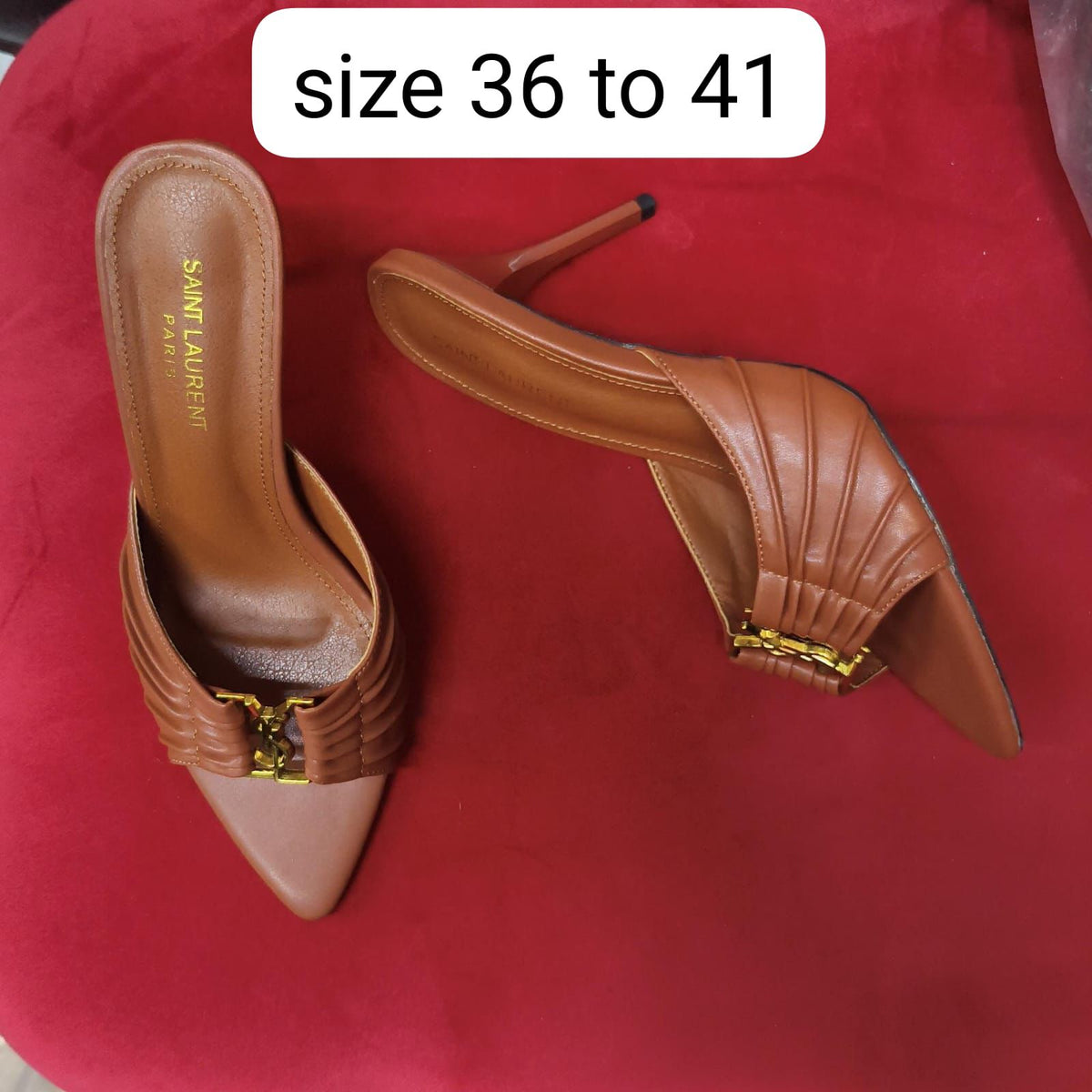 YSL Women's Heels - Meya Luxury Brand