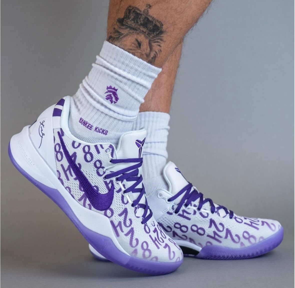 Nike Kobe 8 Protro Court Purple sneakers at Meya Luxury Brand